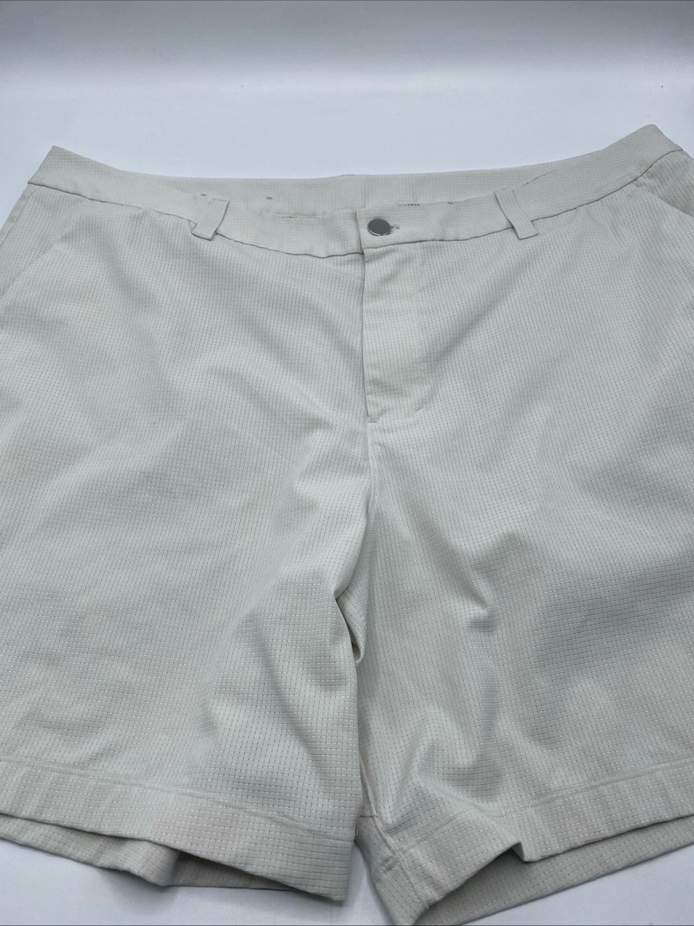 lululemon Commission Short Classic Fit 7" Inseam Mens 38 LM7BGUS Textured Woven